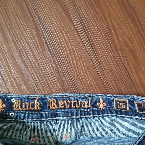 ROCK REVIVAL Boot Cut Jeans Womens size 28, Inseam 28 Brand new - Picture 2 of 8